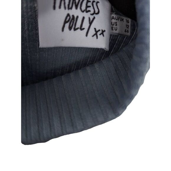 Princess polly mock neck long sleeve dress size US 12 - Picture 5 of 7